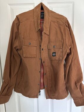 Harley Davidson Forever Harley Cotton Work Jacket Utility Bikercore